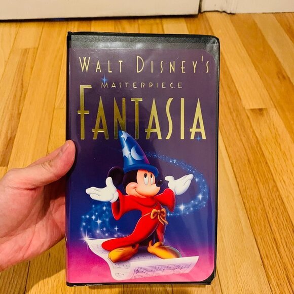 Other - Walt Disney’s Masterpiece Fantasia (VHS, 1991) Rare Black Diamond Edition 1132